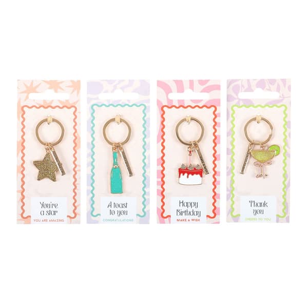 Something Different Celebration Keyring (Pack of 24)
