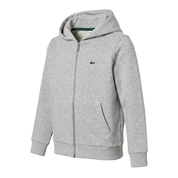 Lacoste Pojkar Basic Huvtröja med Hel Dragkedja