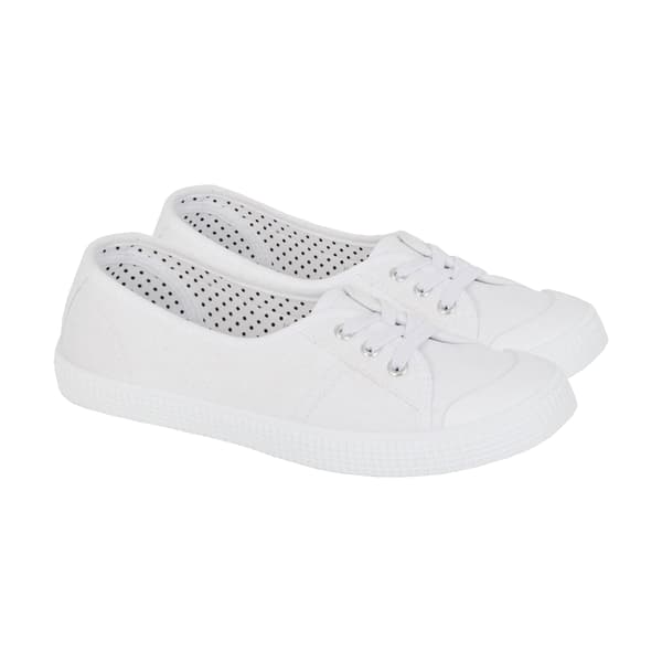 Rdek Kvinder/Damer Canvas Pumper