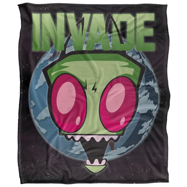 Invader Zim Invade Silky Supersoft -peitto