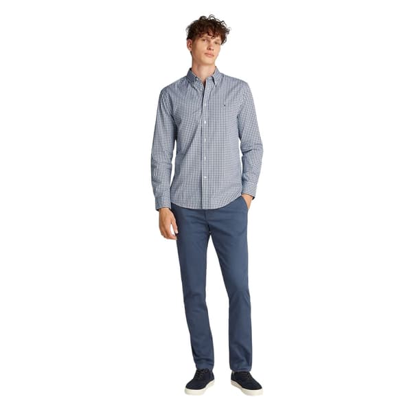 Tommy Hilfiger Herrskjorta Rutig Regular Långärmad