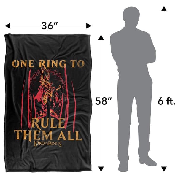 Sagan om ringen Sauron-filt