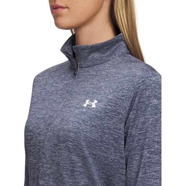 Under Armour Womens/Ladies Tech Zip Neck Top