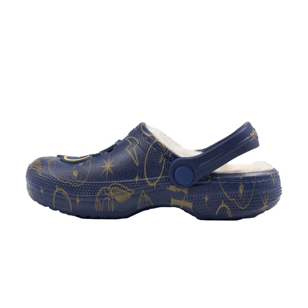 Harry Potter Girls Logo Fur Lined Clogs