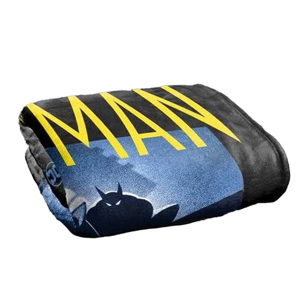 Batman Caped Crusader Shadow Blanket