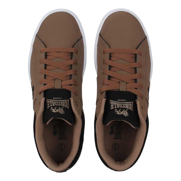Lonsdale Mens Latimer Leather Trainers