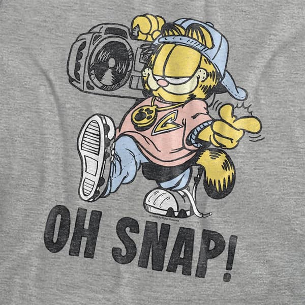 Garfield Naisten Oh Snap Heather T-paita