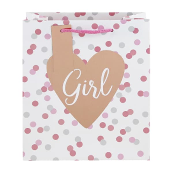 Eurowrap It´s A Girl Presentpåse (6-pack)