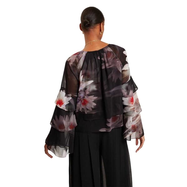 Ted Baker Dam V-ringad lös volangblus
