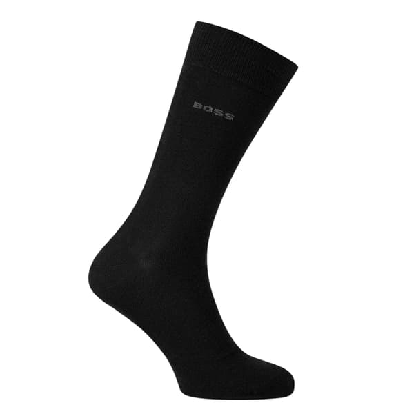Boss Mens Plain Socks (Pack of 2)