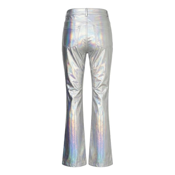 AmyLynn Dam Lupe Metallic Raka Byxor