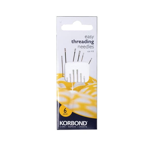Korbond Easy Threading -neulat 6 kpl