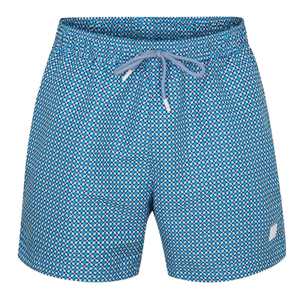 Boss Mens Geometric Pattern Swim Shorts