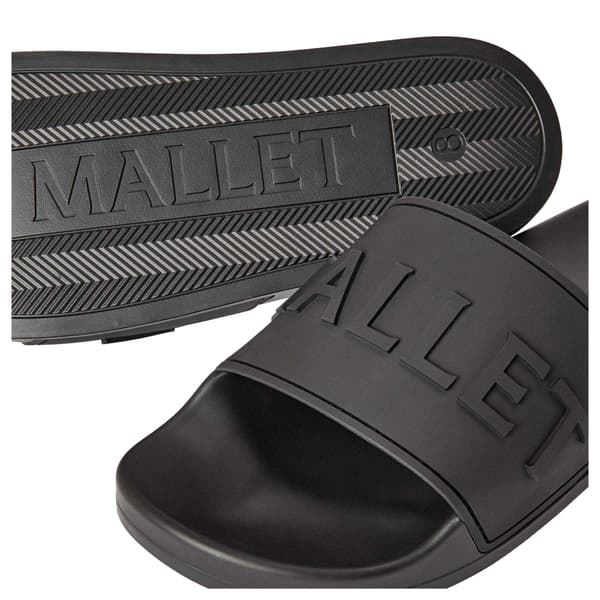 Mallet Herr Präglade Vadderade Sliders