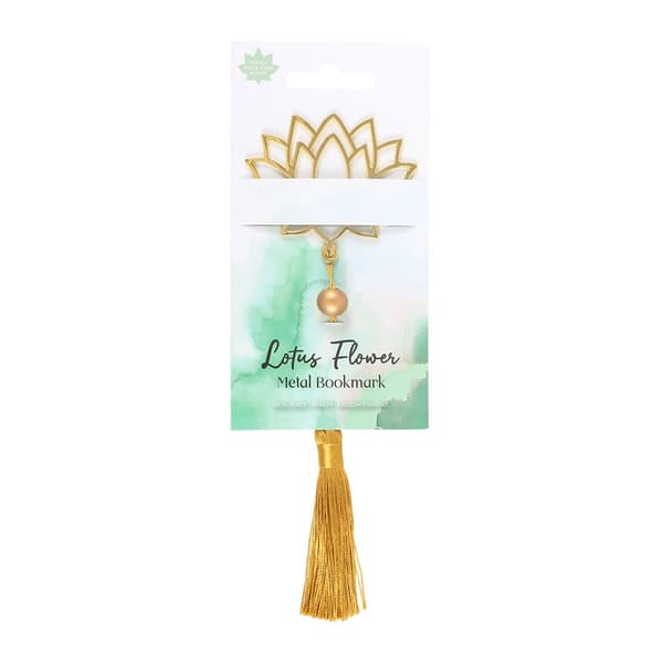 Something Different Metal Lotus Bookmark