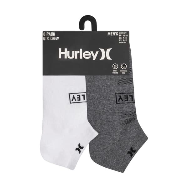 Hurley Herr Ankelstrumpor Låg Skärning (6-pack)