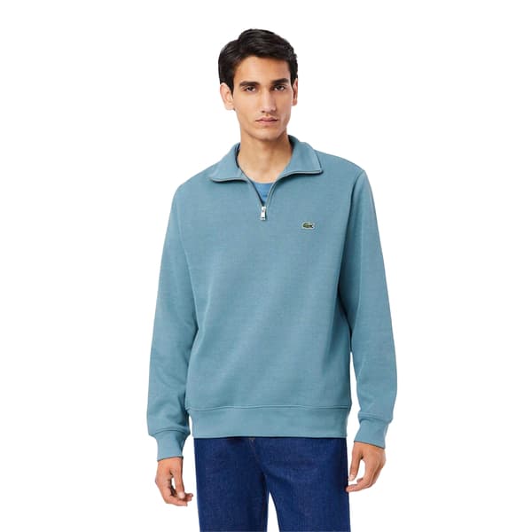 Lacoste Herr Interlock Quarter Zip Tröja