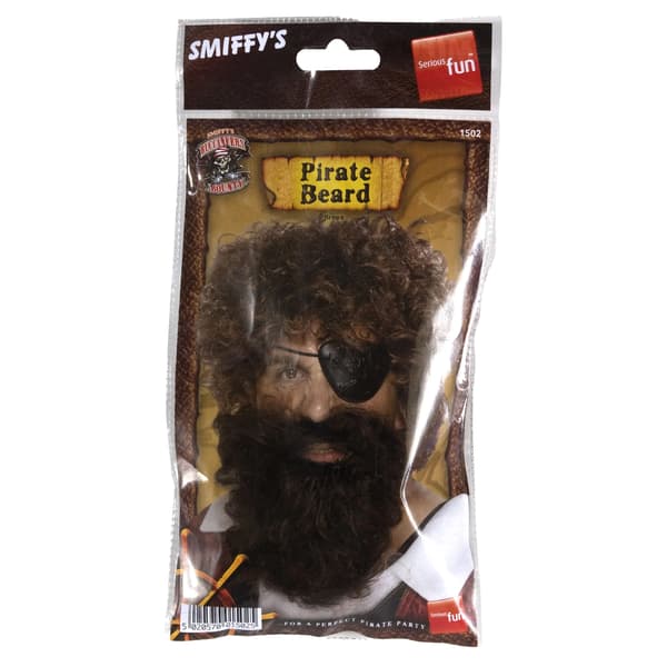 Smiffys Mens Deluxe Pirate Fake Beard