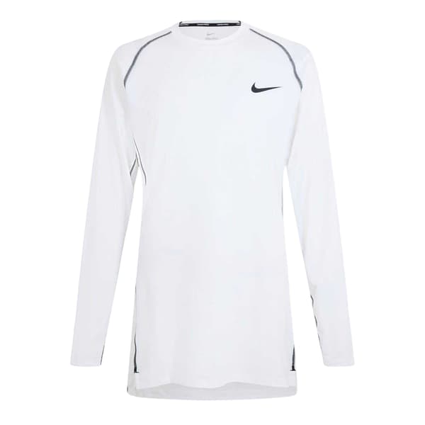 Nike Mens Pro Contrast Slim Raglan Base Layer Top
