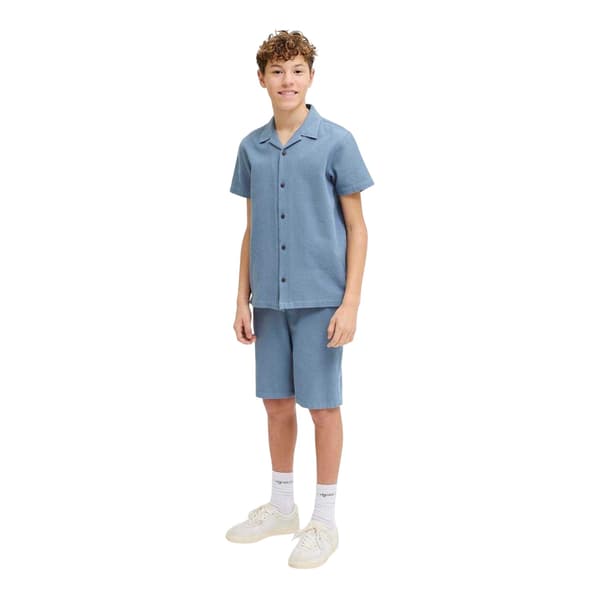Jack And Jones Boys Plain Waffle Top & Bottom Set