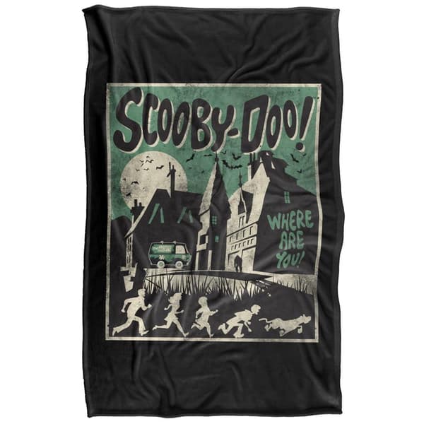 Scooby Doo -juliste, erittäin pehmeä viltti