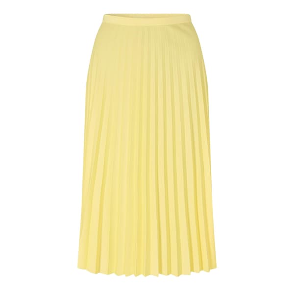 Lacoste Dam/Kvinnor Plisserad Polyester Midi Kjol