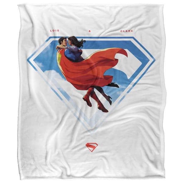 Superman Shield Lois Lane Blanket