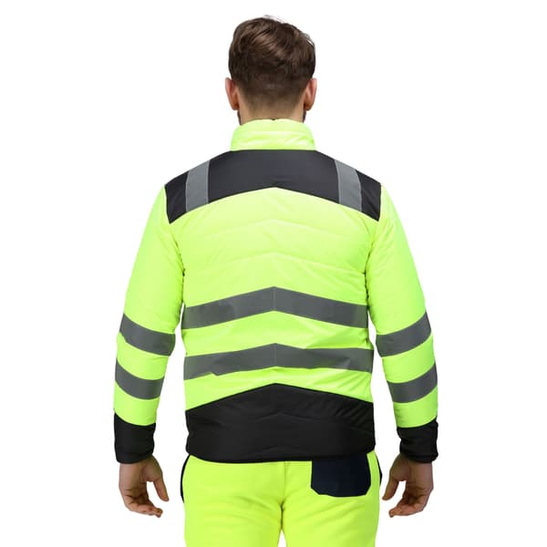 Regatta Tvåfärgad Termisk Hi-Vis Jacka för Herr