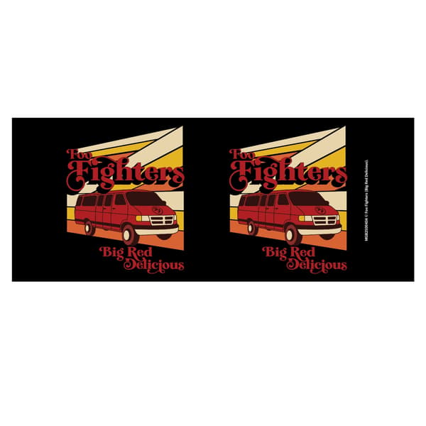 Foo Fighters Big Red Delicious 325ml Mug