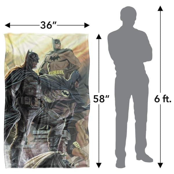 Batman Through The Years Blanket