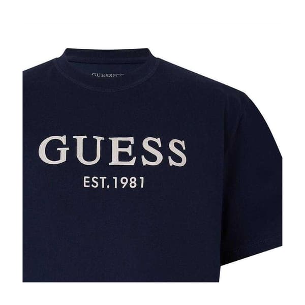 Guess Herr Broderad Regular T-shirt