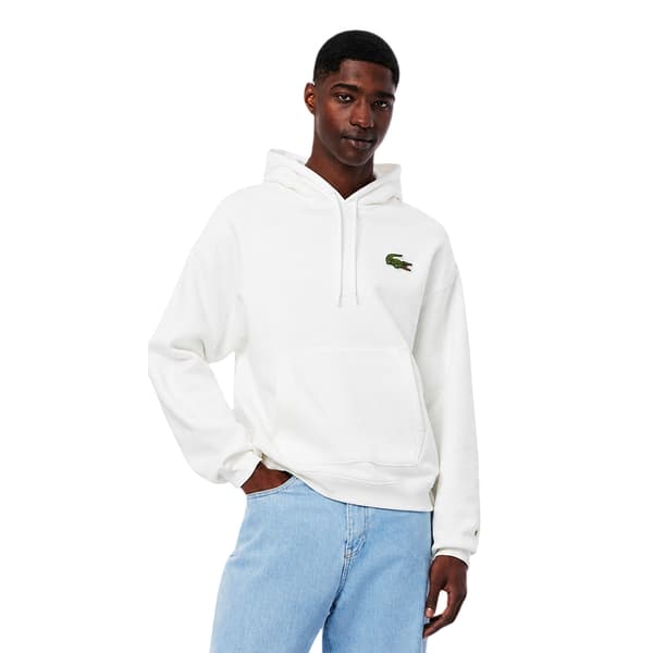 Lacoste Mens Loose Fit Drawstring Hoodie