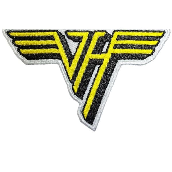 Van Halen Woven Text Logo Iron On Patch