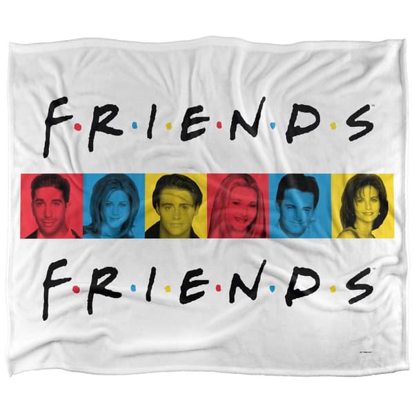 Friends Characters Blanket