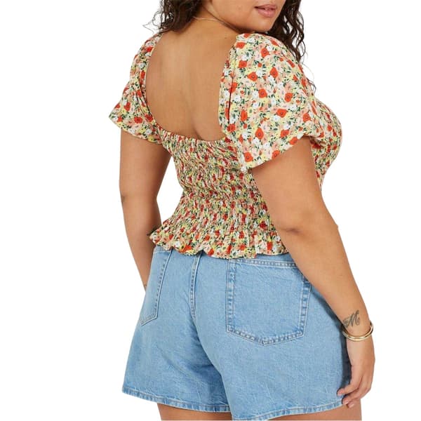 Brave Soul Womens/Ladies Puff Sleeve Top