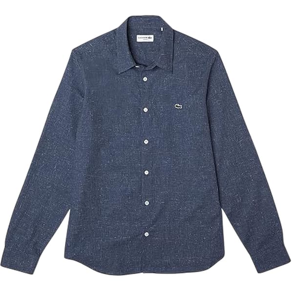 Lacoste Mens Regular Long-Sleeved Shirt
