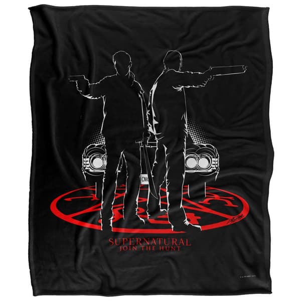 Supernatural Silhouette Blanket