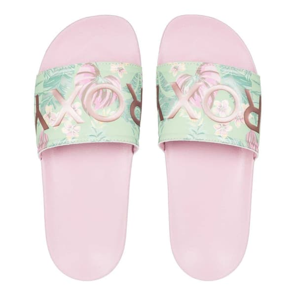 Roxy Dam/Dam Slippy II Blomster Sandaler