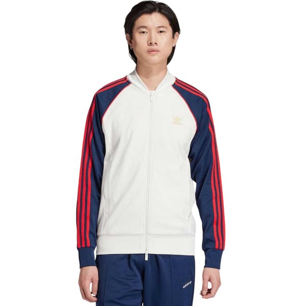 Adidas Herr Classics 3 Stripes Slim Träningsjacka
