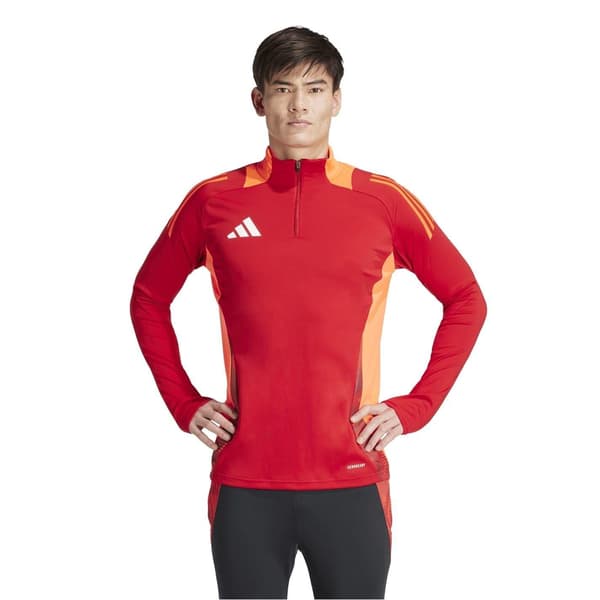 Adidas Mens Half Zip Long-Sleeved Jersey