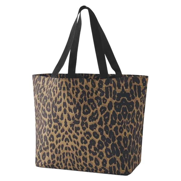 Bagbase Leopard Print Tote Bag