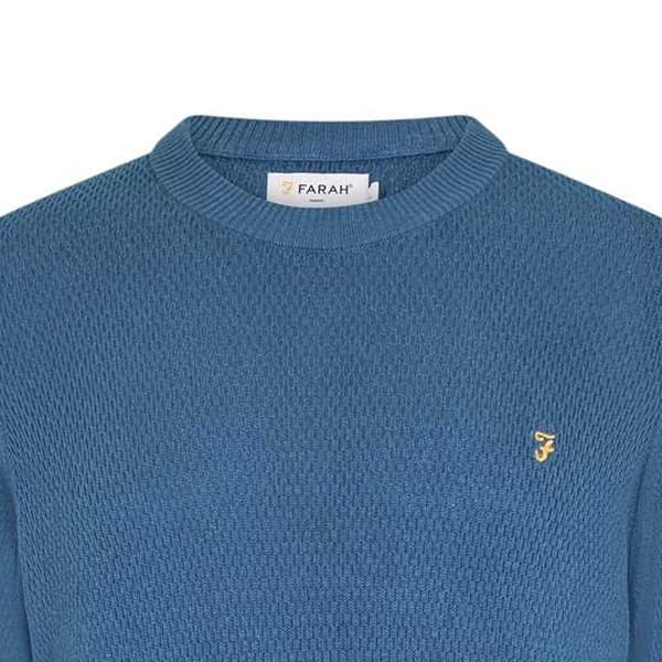 Farah Mens Rainhill Plain Regular Jumper