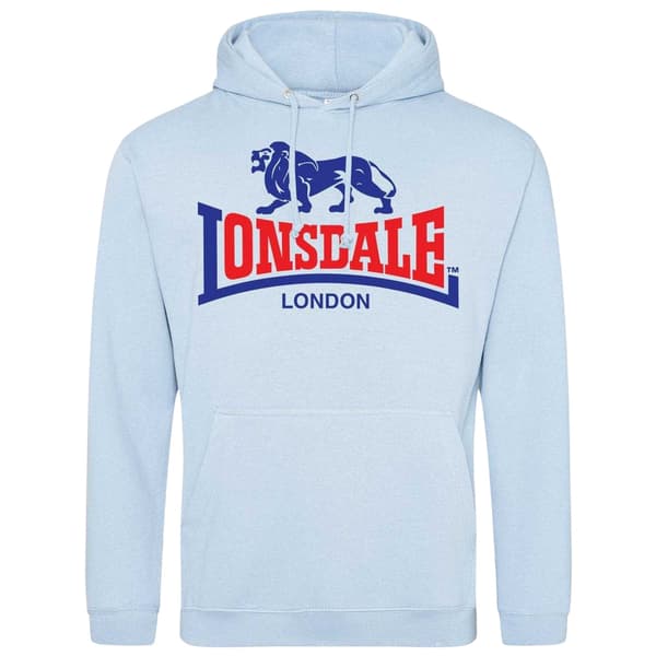 Lonsdale Logo Pullover Hoodie til mænd