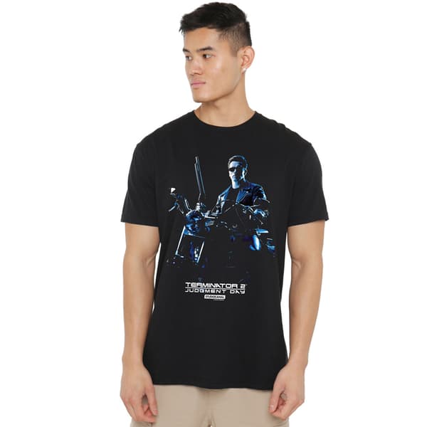 Terminator 2 Herr Motorcykel T-shirt