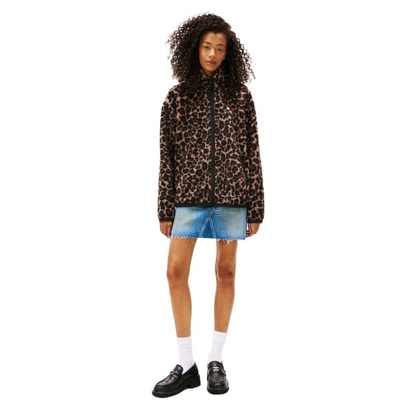 Tommy Jeans Fleecejacka för dam