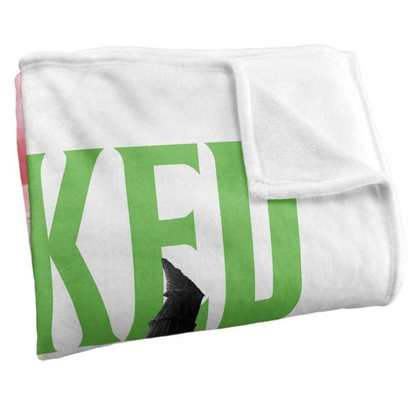 Wicked Elphaba and Glinda Witch Soft Touch Throw