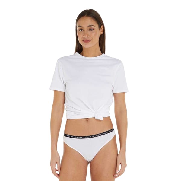Tommy Hilfiger Dam/Dam Logo Bomullstrosa (3-pack)