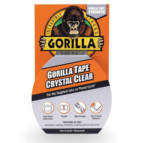 Gorilla Tape Crystal Clear 8,2m
