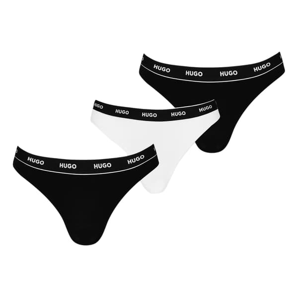 Hugo Dam/Dam Logo Bomullstrosa (3-pack)