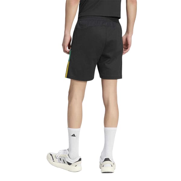 Adidas miesten raidalliset fleeceshortsit
